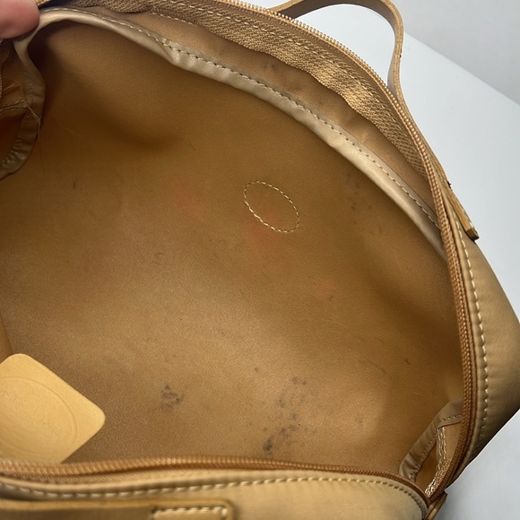 Longchamp Large Double Handle Clutch Zipper Nylon Dopp Bag Made in France - Picture 14 of 14